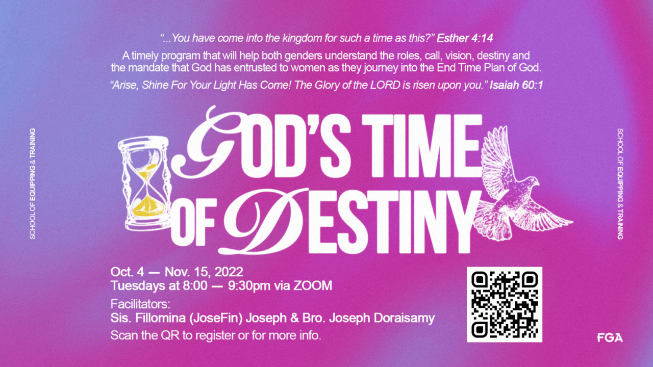 God's Time Of Destiny
